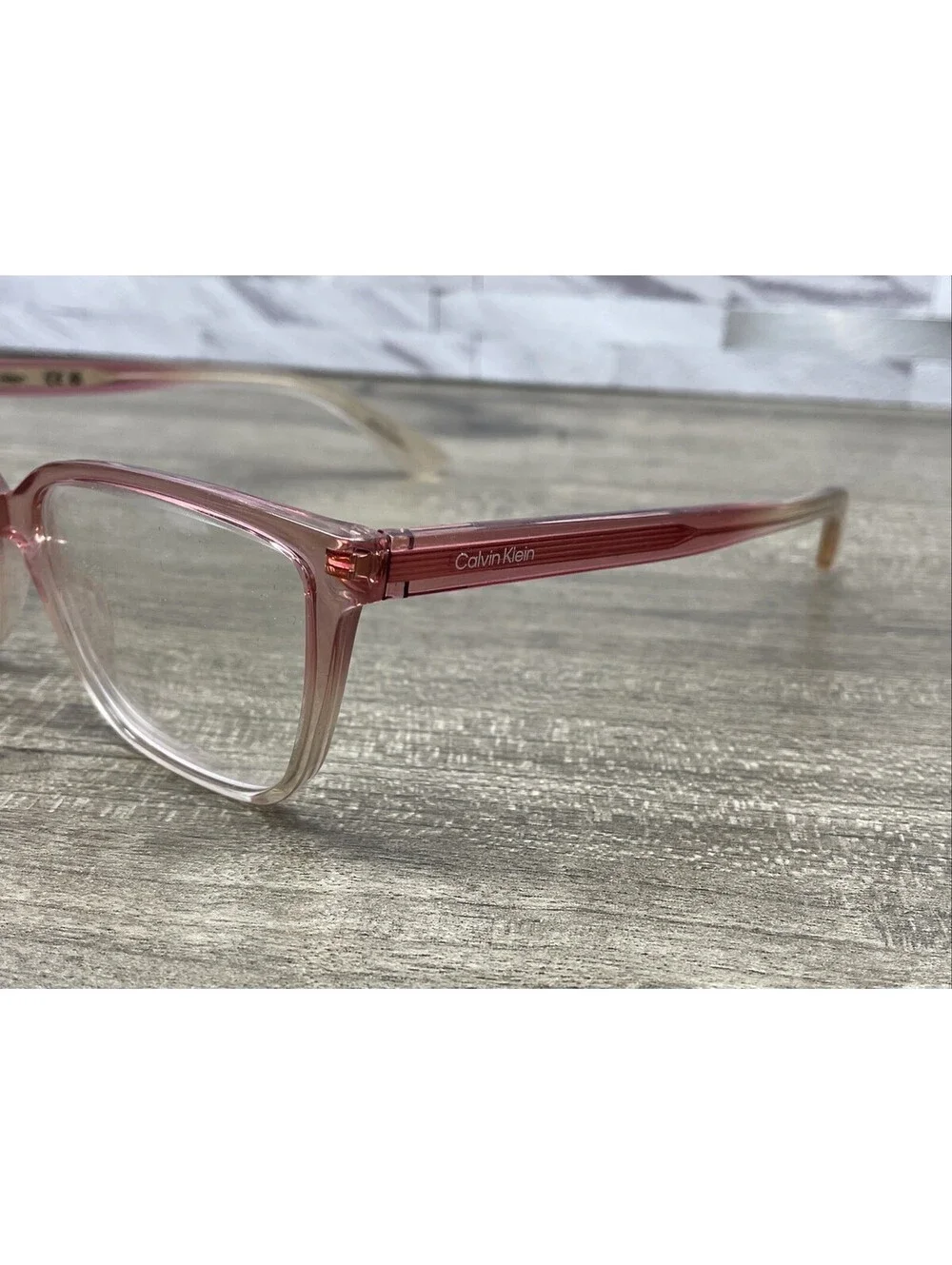 Calvin Klein CK24524 602 Rose Nude Translucent Eyeglasses 54[]15-145 Frames Only